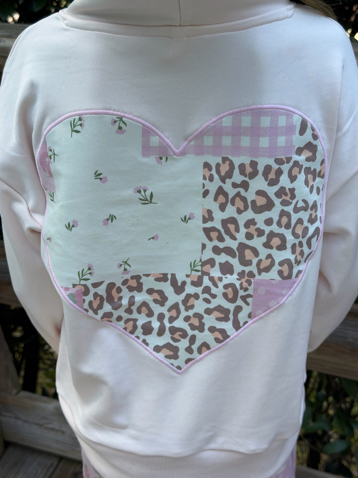 Pretty in Patchwork Hoodie