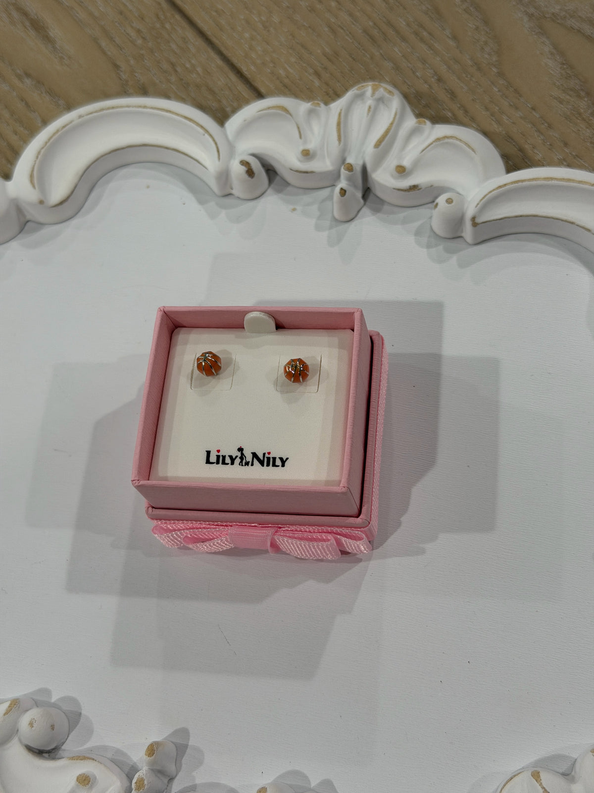 Courtside Cutie Basketball Earrings