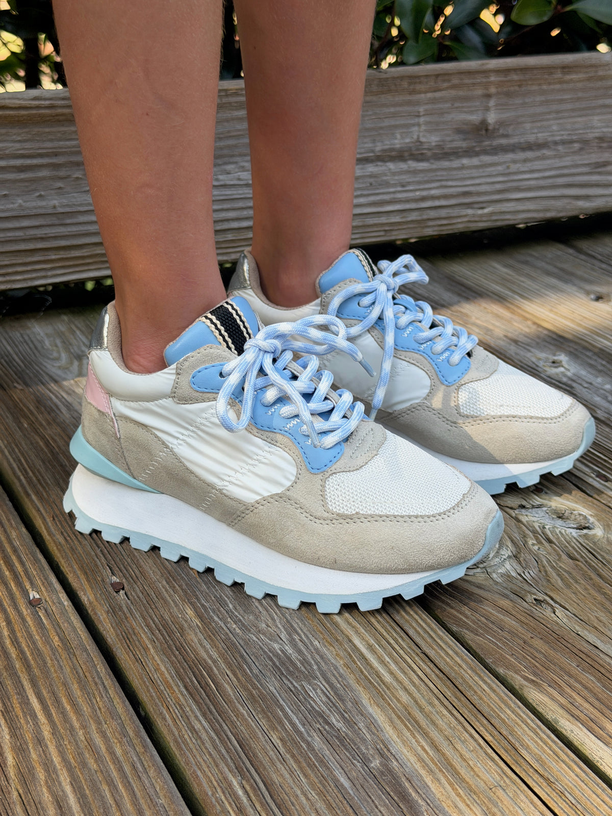 Popo of Color Sneakers - Baby Blue