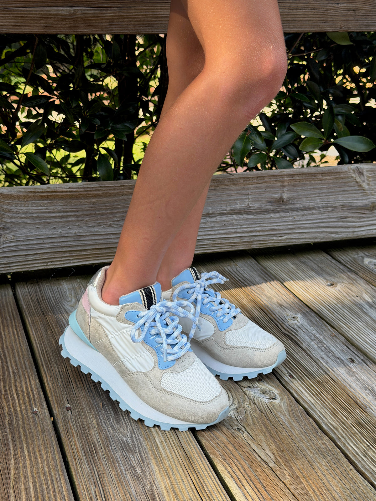 Popo of Color Sneakers - Baby Blue