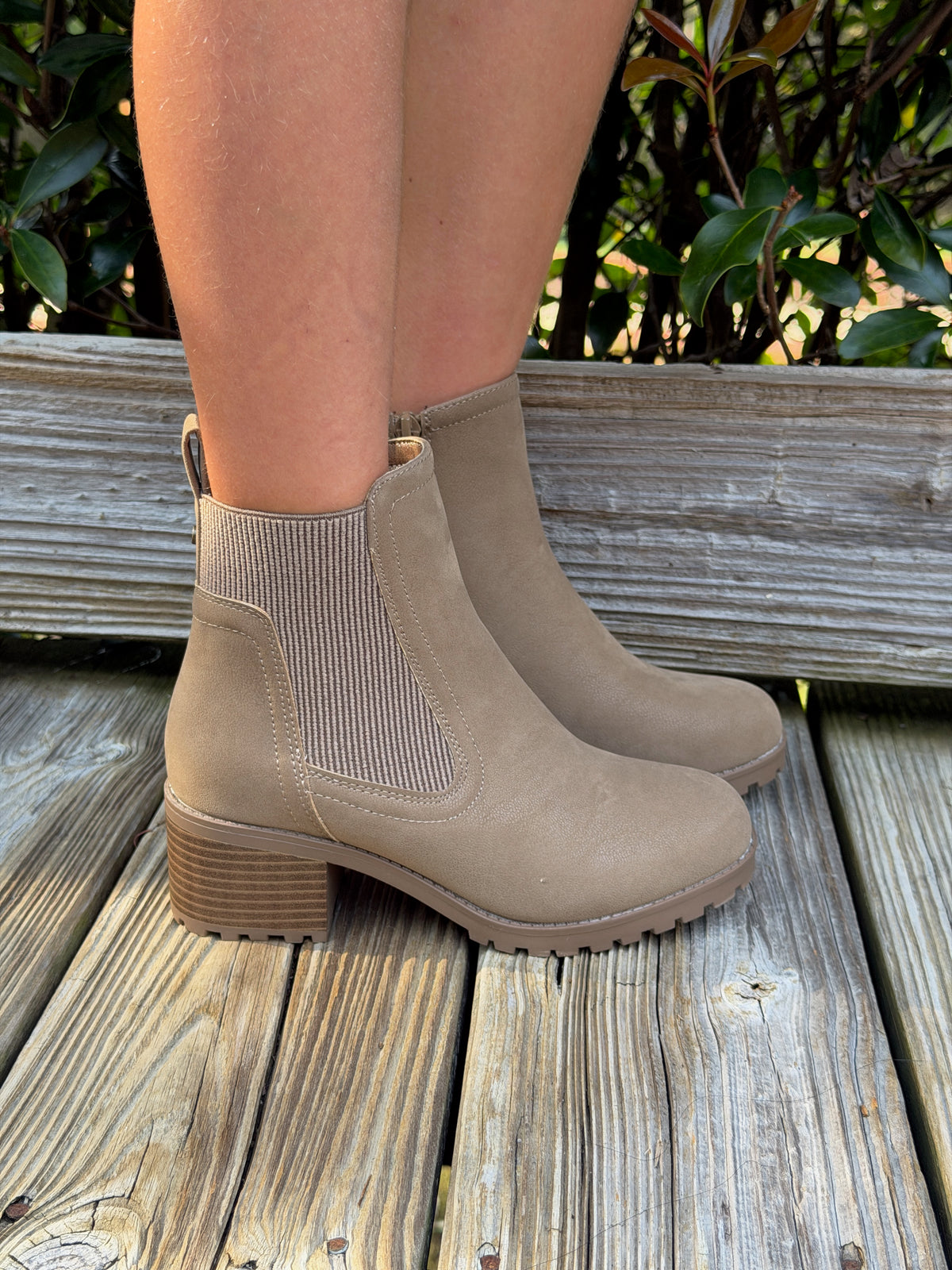 Everyday Taupe Booties