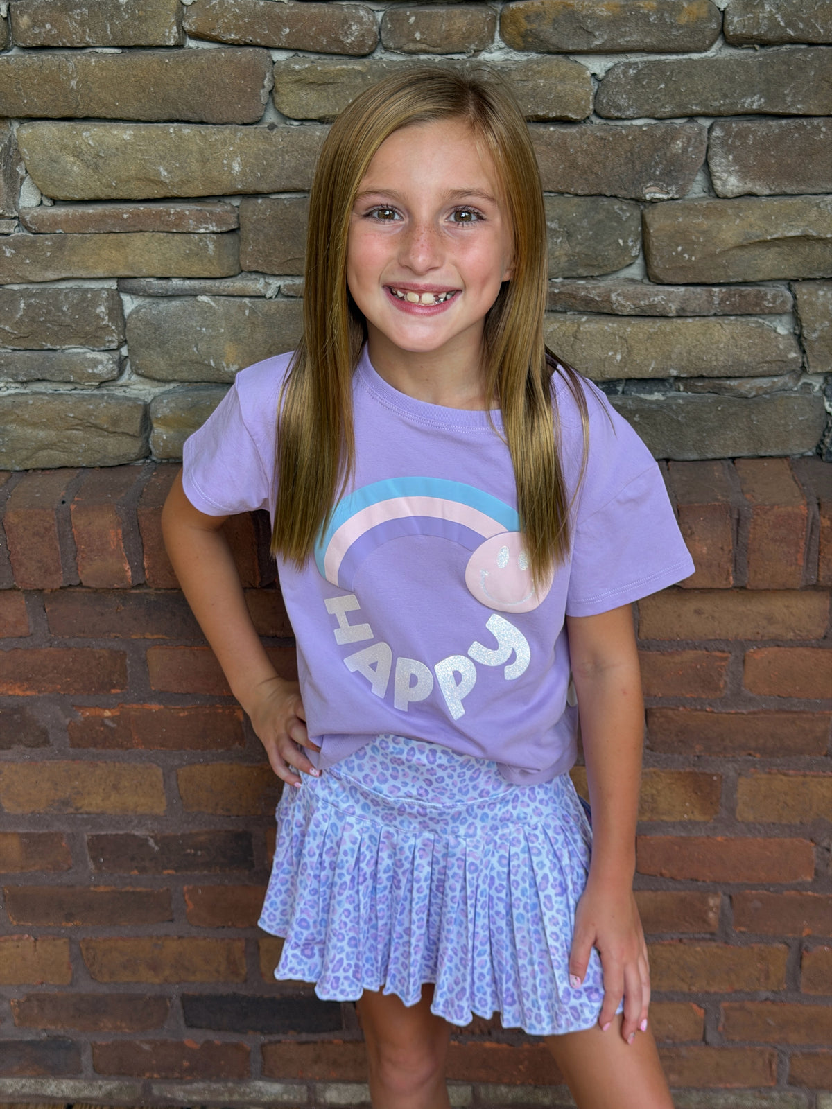 Glitter Happy Tee