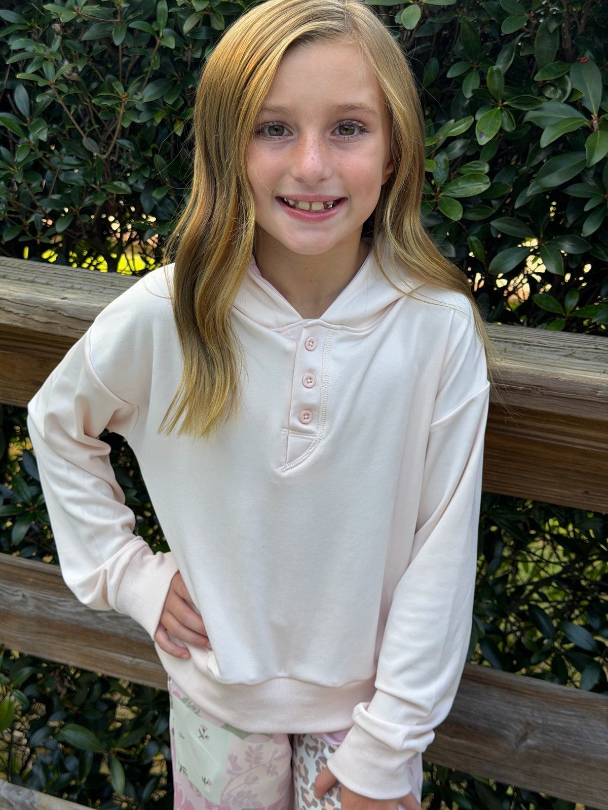 Pretty in Patchwork Hoodie