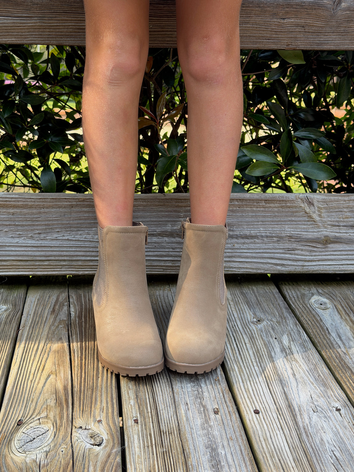 Everyday Taupe Booties